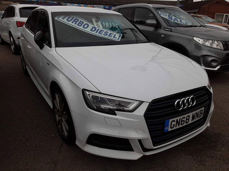 Audi A3 1.6 TDI 30 Black Edition Sportback Euro 6 (s/s) 5dr 5dr Manual 2026