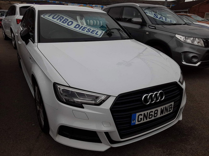 Audi A3 1.6 TDI 30 Black Edition Sportback Euro 6 (s/s) 5dr 5dr Manual 2026