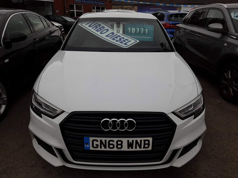 Audi A3 1.6 TDI 30 Black Edition Sportback Euro 6 (s/s) 5dr 5dr Manual 2026
