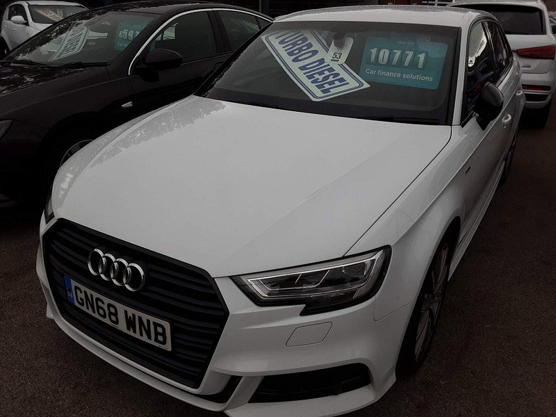 Audi A3 1.6 TDI 30 Black Edition Sportback Euro 6 (s/s) 5dr 5dr Manual 2026
