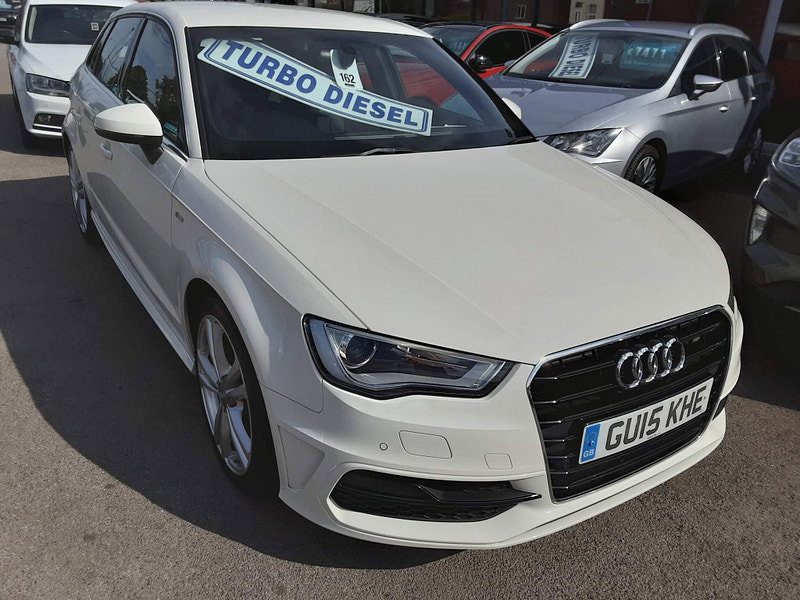 Audi A3 2.0 TDI S line Sportback Euro 6 (s/s) 5dr 5dr Manual 2026