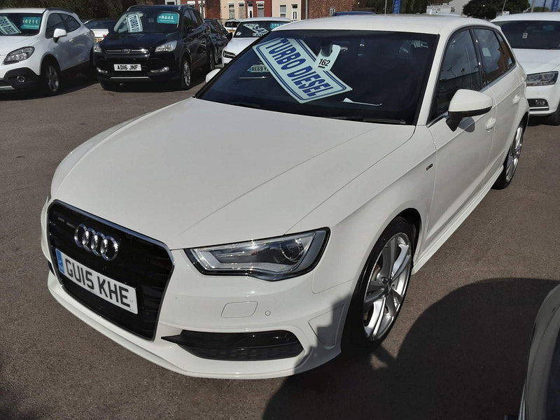 Audi A3 2.0 TDI S line Sportback Euro 6 (s/s) 5dr 5dr Manual 2026