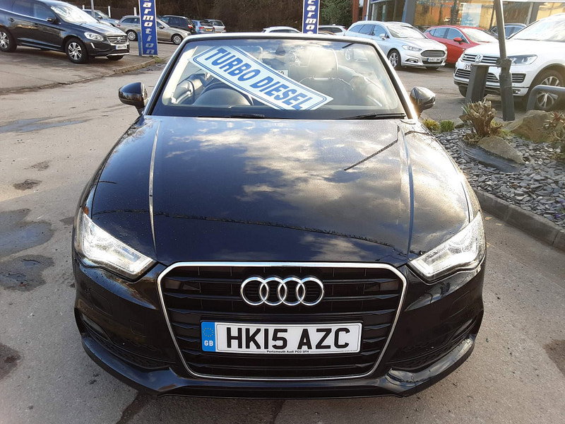 Audi A3 Cabriolet 2.0 TDI S line Euro 6 (s/s) 2dr 2dr Manual 2026