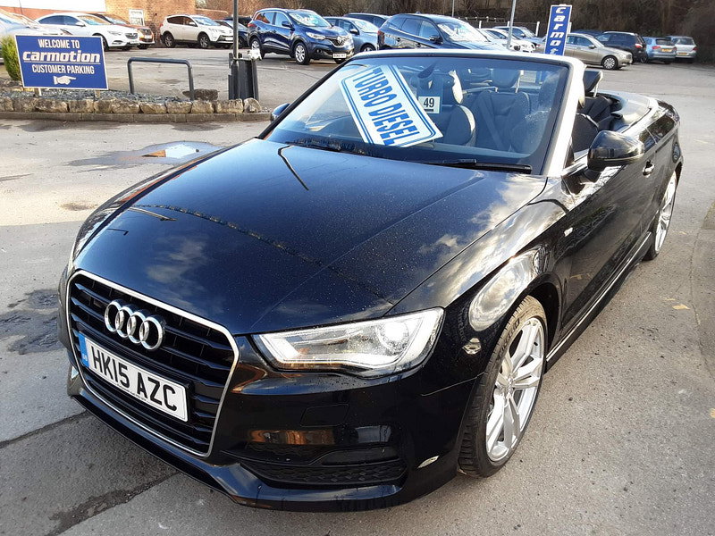 Audi A3 Cabriolet 2.0 TDI S line Euro 6 (s/s) 2dr 2dr Manual 2026