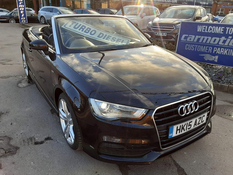 Audi A3 Cabriolet 2.0 TDI S line Euro 6 (s/s) 2dr 2dr Manual 2026