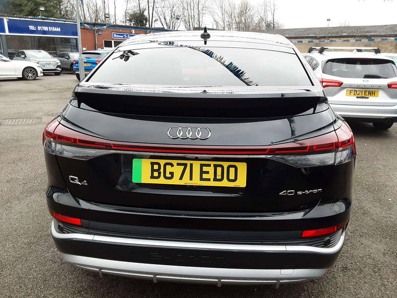 Audi Q4 E-TRON Q4 e-tron Sportback 40 S Line Auto 5dr 5dr Automatic 2026