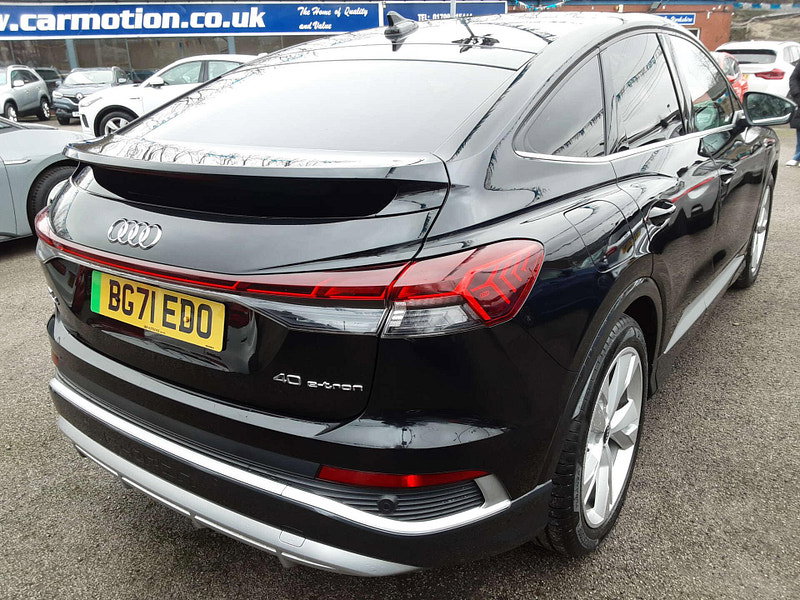 Audi Q4 E-TRON Q4 e-tron Sportback 40 S Line Auto 5dr 5dr Automatic 2026