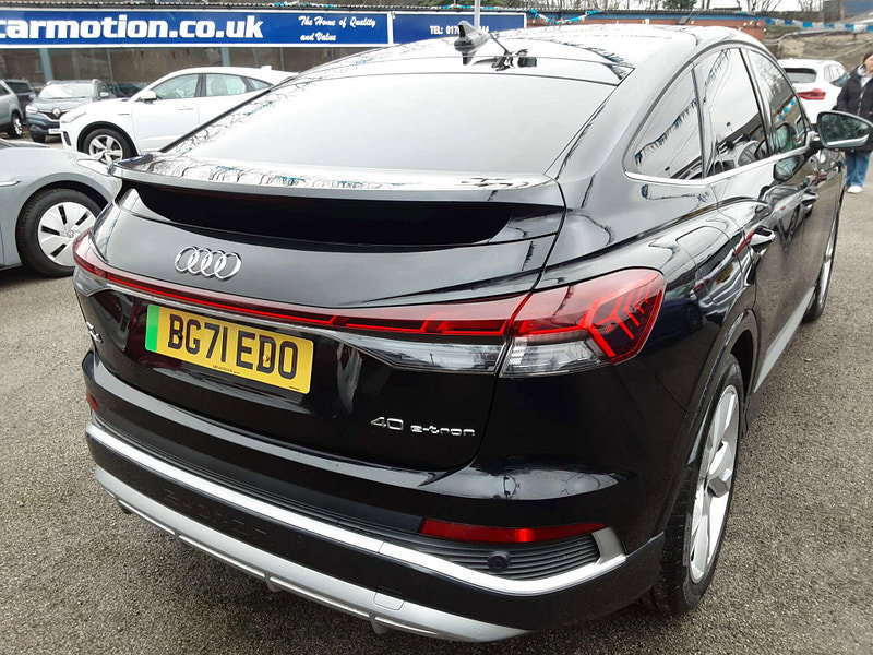 Audi Q4 E-TRON Q4 e-tron Sportback 40 S Line Auto 5dr 5dr Automatic 2026