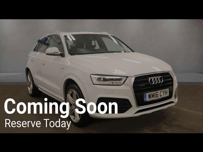 Audi Q3 2.0 Q3 S Line+ TDI Quattro 4WD 5dr 5dr Manual 2026