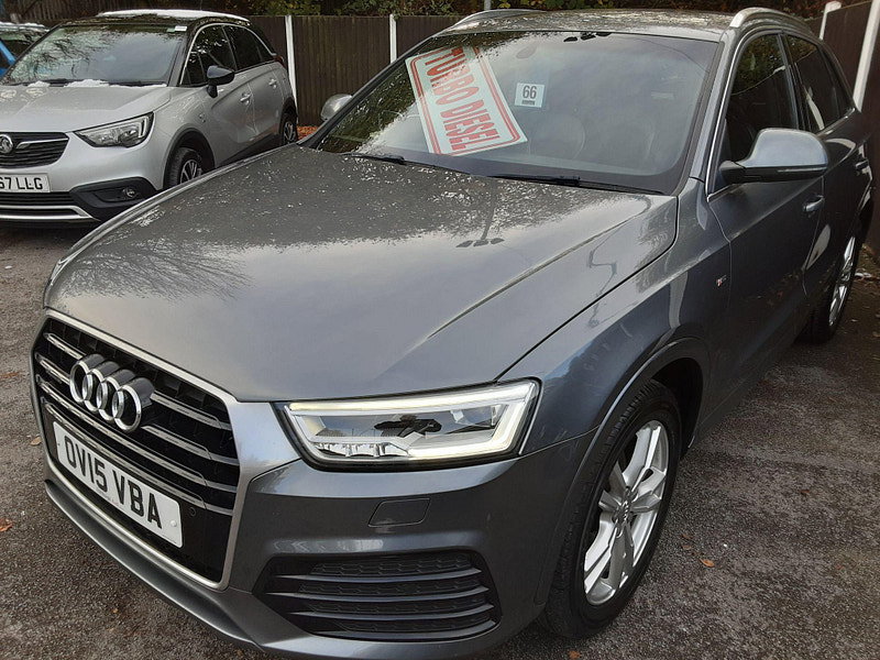 Audi Q3 2.0 TDI S line quattro Euro 6 (s/s) 5dr 5dr Manual 2026