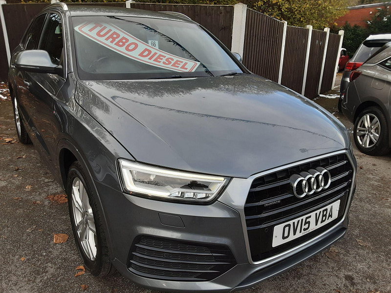 Audi Q3 2.0 TDI S line quattro Euro 6 (s/s) 5dr 5dr Manual 2026