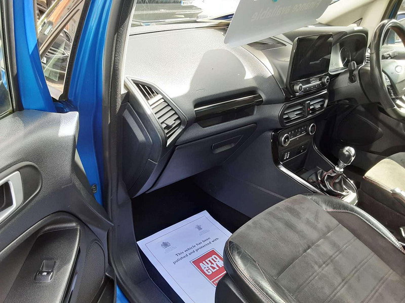 Ford EcoSport 1.0T EcoBoost ST-Line Euro 6 (s/s) 5dr 5dr Manual 2026
