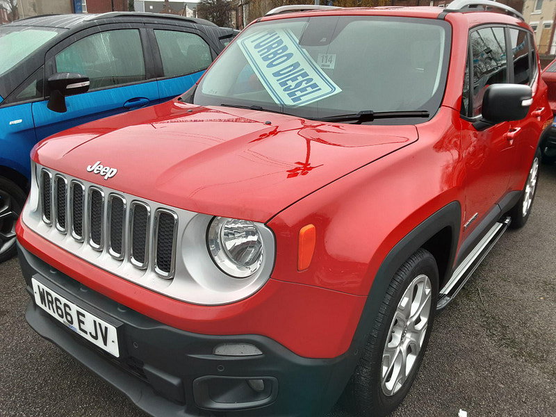 Jeep Renegade 1.6 MultiJetII Limited Euro 6 (s/s) 5dr 5dr Manual 2026