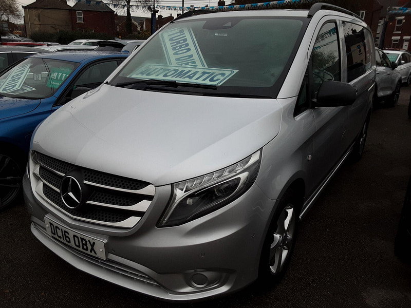 Mercedes-Benz Vito 2.1 119 CDI BlueTEC Sport Crew Van G-Tronic+ RWD L1 Euro 6 (s/s) 5dr 5dr Automatic 2026