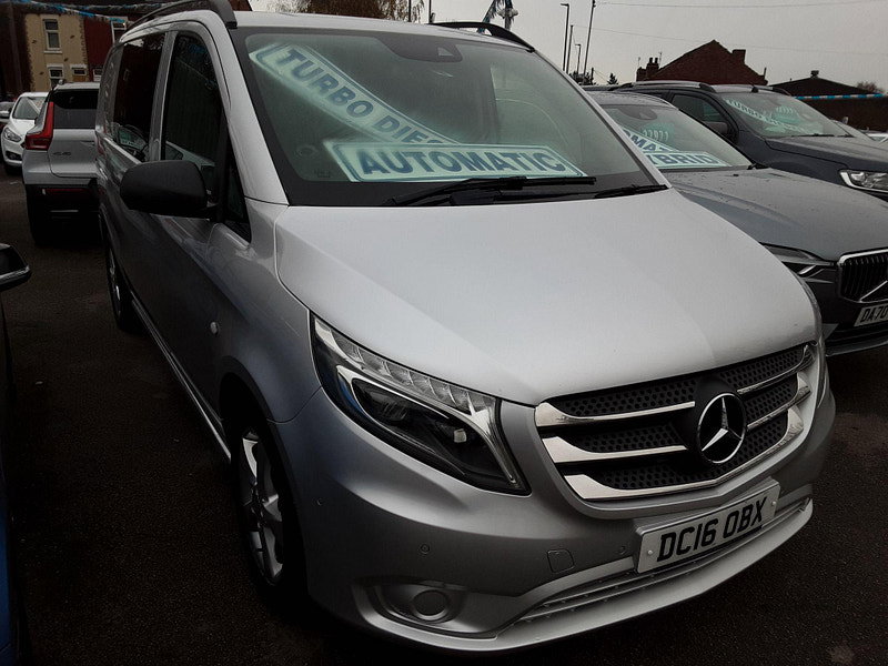 Mercedes-Benz Vito 2.1 119 CDI BlueTEC Sport Crew Van G-Tronic+ RWD L1 Euro 6 (s/s) 5dr 5dr Automatic 2026
