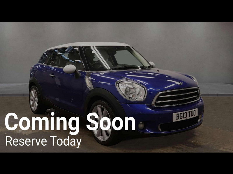 MINI Paceman 1.6 Paceman Cooper D 3dr 3dr Manual 2026