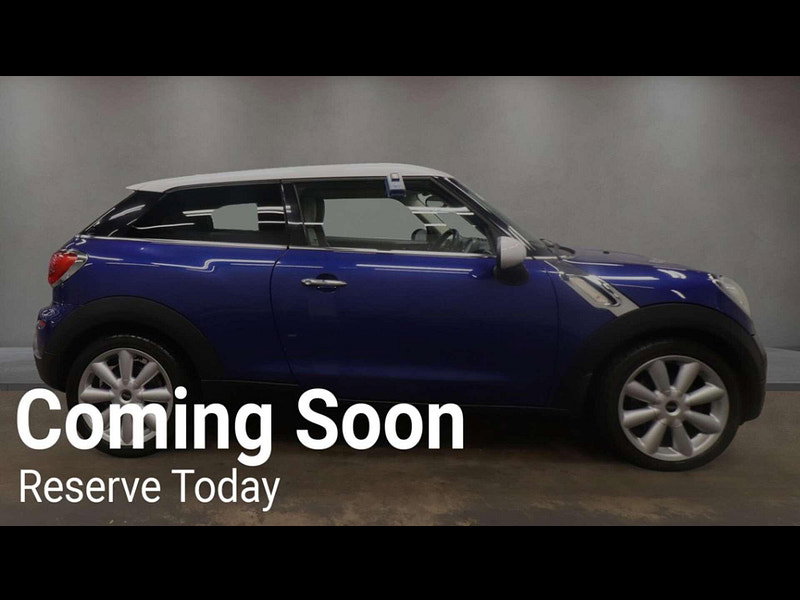 MINI Paceman 1.6 Paceman Cooper D 3dr 3dr Manual 2026