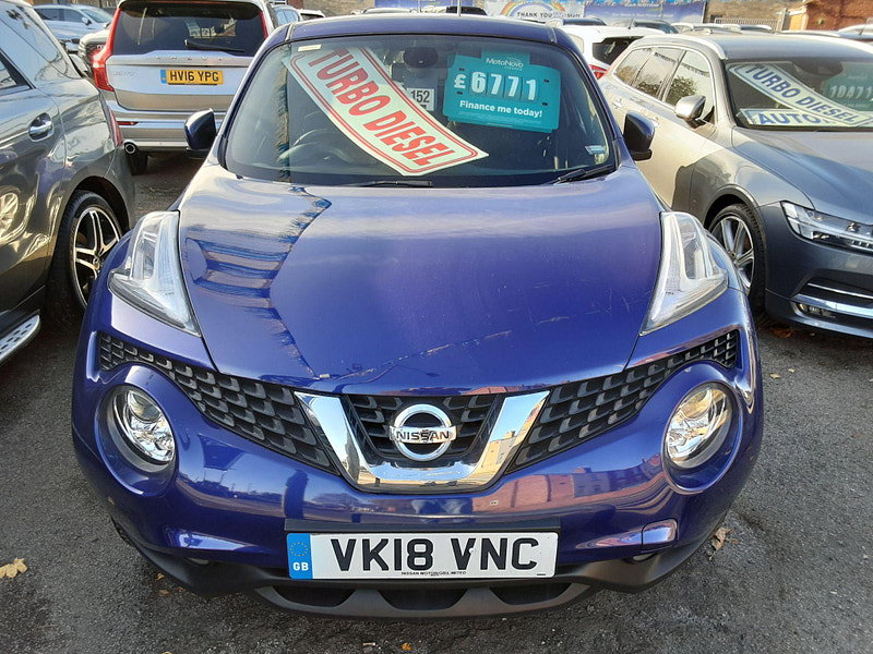 Nissan Juke 1.5 dCi N-Connecta Euro 6 (s/s) 5dr 5dr Manual 2026