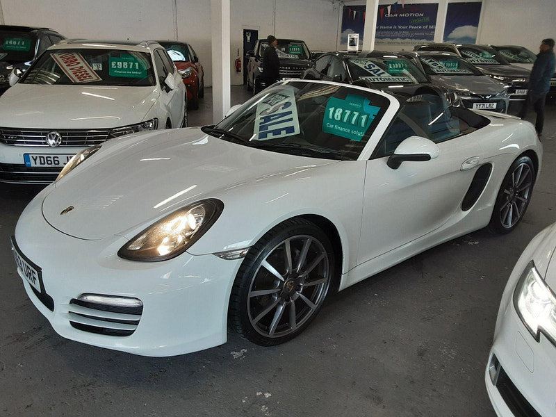 Porsche Boxster 2.7 981 Euro 5 (s/s) 2dr 2dr Manual 2026