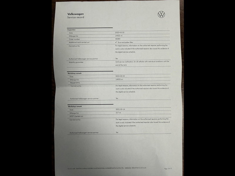 Volkswagen ID.3 Pro Performance 58kWh Life Auto 5dr