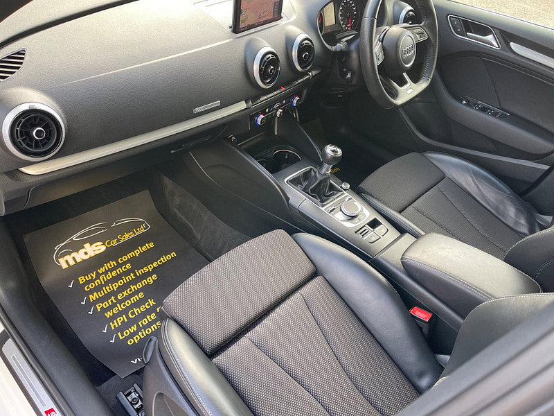 Audi A3 1.6 TDI 30 S line Sportback Euro 6 (s/s) 5dr