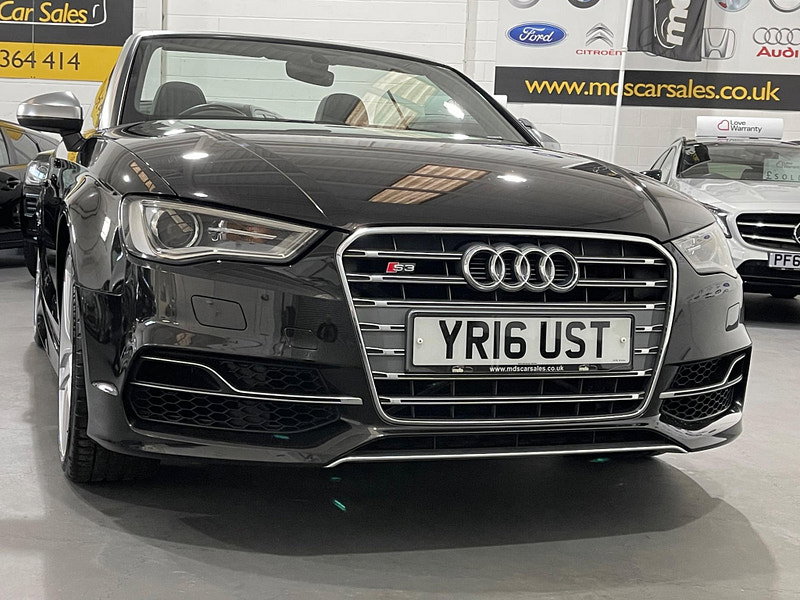 Audi S3 2.0 TFSI Cabriolet S Tronic quattro Euro 6 (s/s) 2dr (Nav)