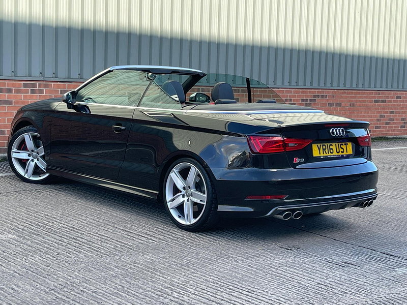 Audi S3 2.0 TFSI Cabriolet S Tronic quattro Euro 6 (s/s) 2dr (Nav)