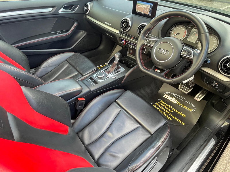 Audi S3 2.0 TFSI Cabriolet S Tronic quattro Euro 6 (s/s) 2dr (Nav)
