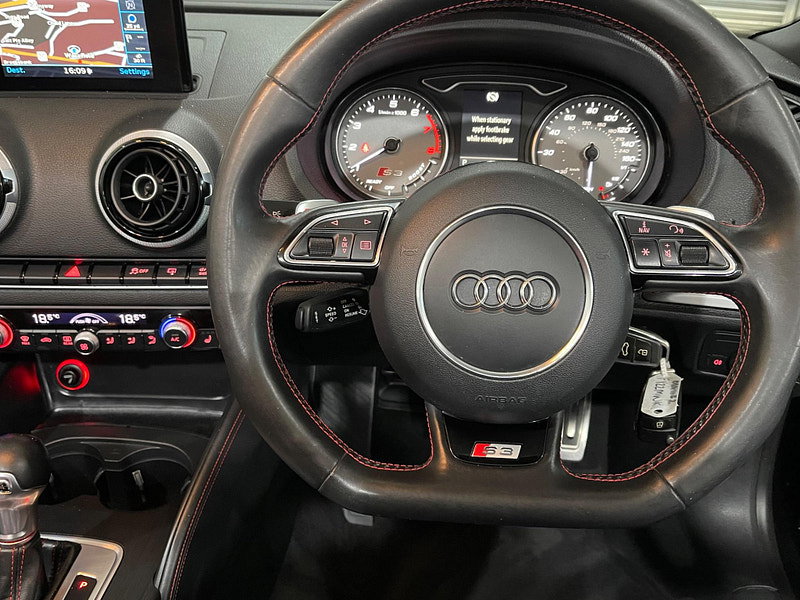 Audi S3 2.0 TFSI Cabriolet S Tronic quattro Euro 6 (s/s) 2dr (Nav)