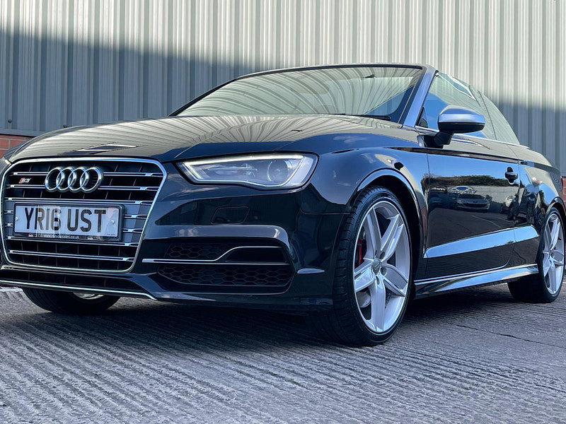 Audi S3 2.0 TFSI Cabriolet S Tronic quattro Euro 6 (s/s) 2dr (Nav)