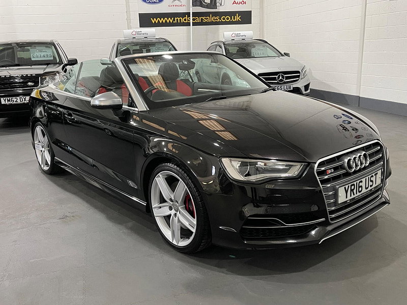 Audi S3 2.0 TFSI Cabriolet S Tronic quattro Euro 6 (s/s) 2dr (Nav)