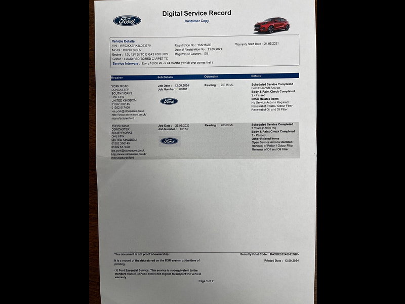 Ford Puma 1.0T EcoBoost MHEV ST-Line X Euro 6 (s/s) 5dr