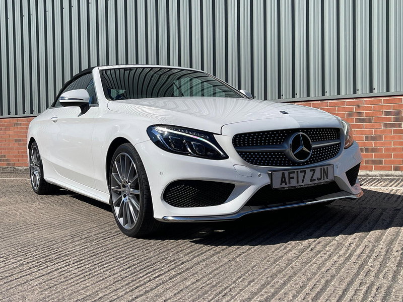 Mercedes-Benz C Class 2.0 C300 AMG Line (Premium Plus) Cabriolet G-Tronic+ Euro 6 (s/s) 2dr