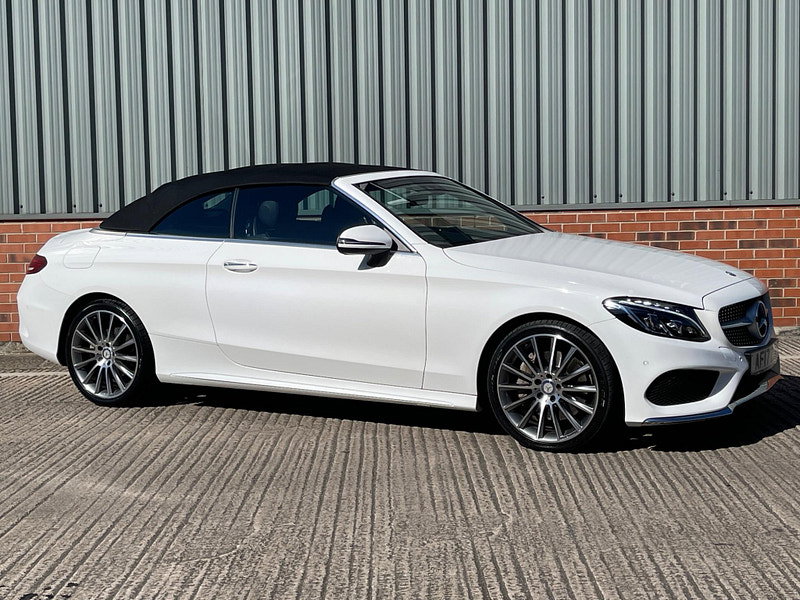 Mercedes-Benz C Class 2.0 C300 AMG Line (Premium Plus) Cabriolet G-Tronic+ Euro 6 (s/s) 2dr