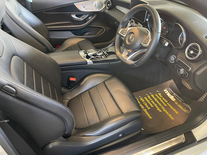 Mercedes-Benz C Class 2.0 C300 AMG Line (Premium Plus) Cabriolet G-Tronic+ Euro 6 (s/s) 2dr