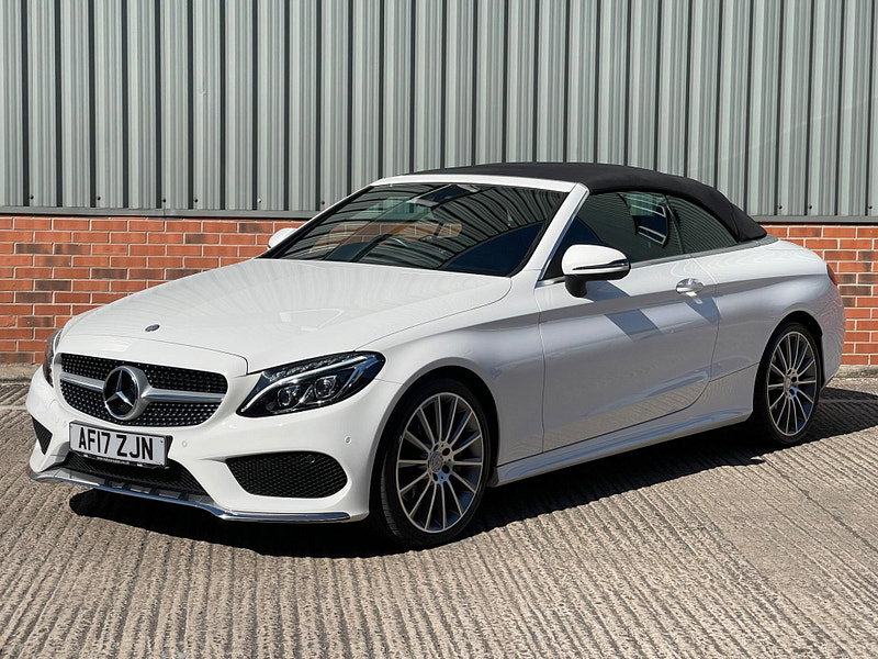 Mercedes-Benz C Class 2.0 C300 AMG Line (Premium Plus) Cabriolet G-Tronic+ Euro 6 (s/s) 2dr