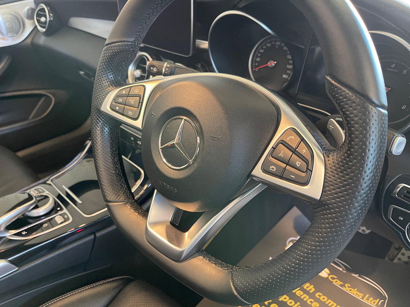 Mercedes-Benz C Class 2.0 C300 AMG Line (Premium Plus) Cabriolet G-Tronic+ Euro 6 (s/s) 2dr
