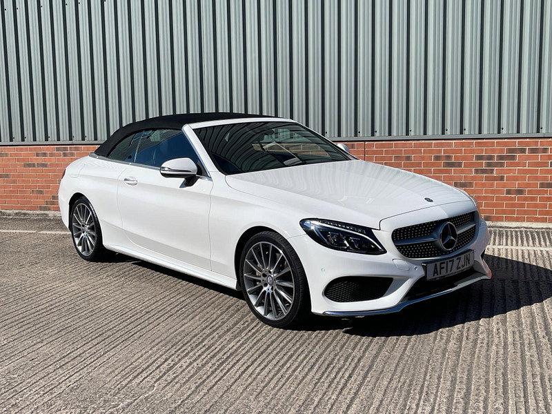 Mercedes-Benz C Class 2.0 C300 AMG Line (Premium Plus) Cabriolet G-Tronic+ Euro 6 (s/s) 2dr
