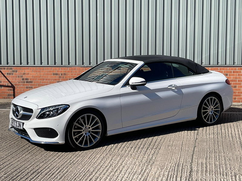 Mercedes-Benz C Class 2.0 C300 AMG Line (Premium Plus) Cabriolet G-Tronic+ Euro 6 (s/s) 2dr