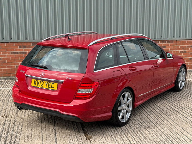 Mercedes-Benz C Class 2.1 C220 CDI BlueEfficiency Sport Estate 5dr Diesel G-Tronic+ Euro 5 (s/s) (170 ps)