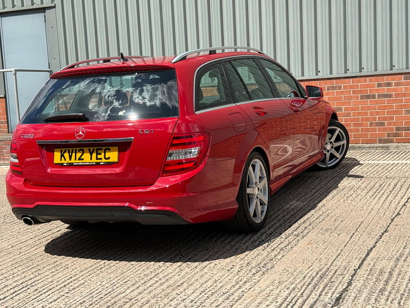 Mercedes-Benz C Class 2.1 C220 CDI BlueEfficiency Sport G-Tronic+ Euro 5 (s/s) 5dr