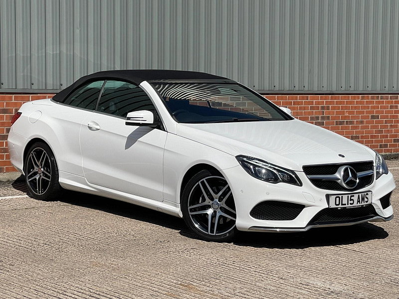Mercedes-Benz E Class 2.1 E220 BlueTEC AMG Line Cabriolet G-Tronic+ Euro 6 (s/s) 2dr