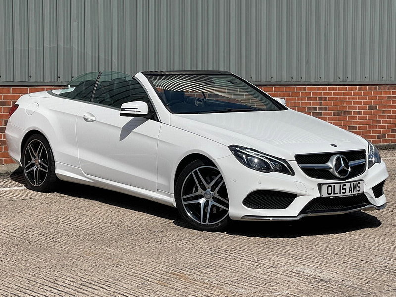 Mercedes-Benz E Class 2.1 E220 BlueTEC AMG Line Cabriolet G-Tronic+ Euro 6 (s/s) 2dr