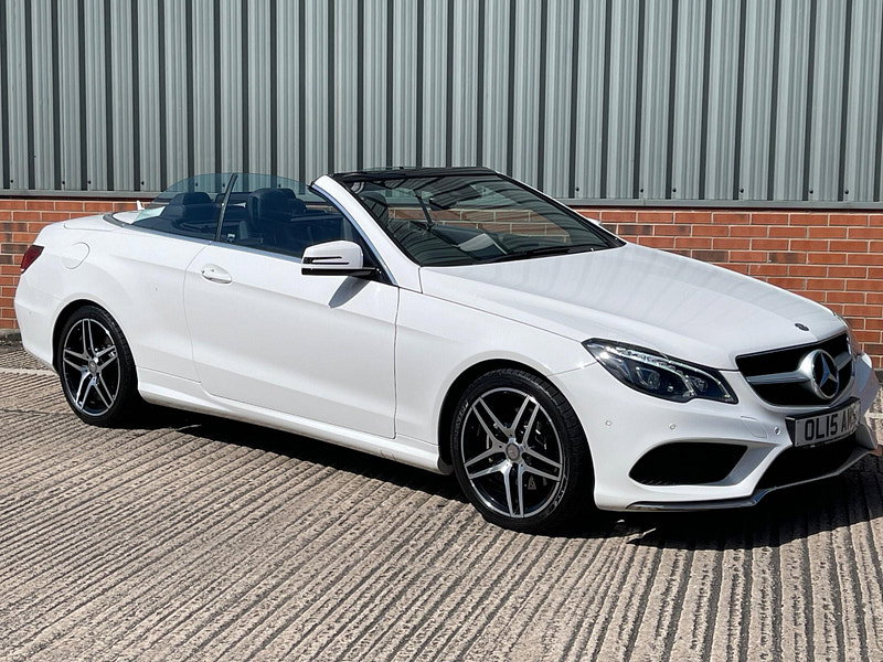 Mercedes-Benz E Class 2.1 E220 BlueTEC AMG Line Cabriolet G-Tronic+ Euro 6 (s/s) 2dr