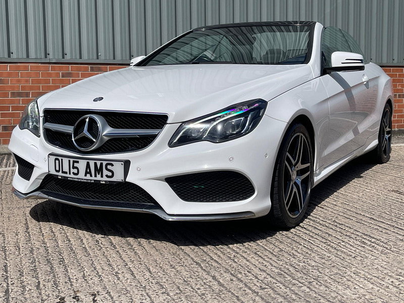 Mercedes-Benz E Class 2.1 E220 BlueTEC AMG Line Cabriolet G-Tronic+ Euro 6 (s/s) 2dr