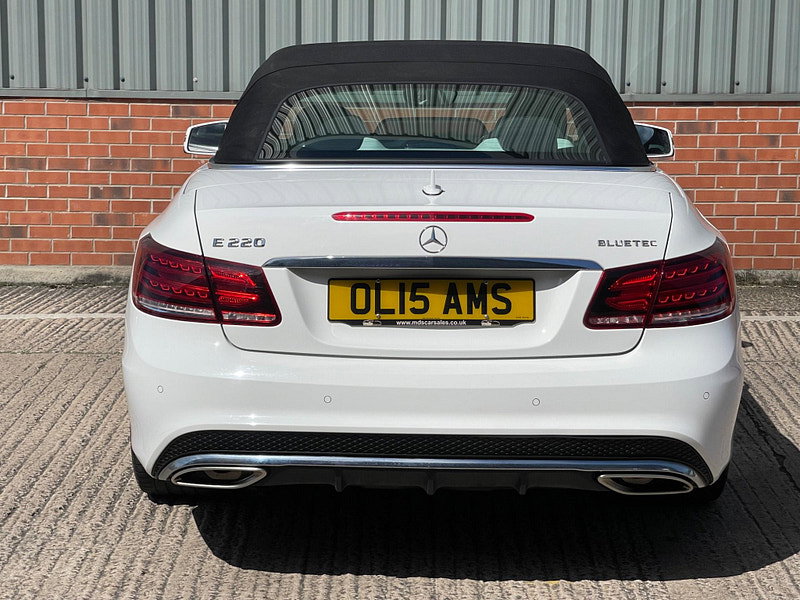 Mercedes-Benz E Class 2.1 E220 BlueTEC AMG Line Cabriolet G-Tronic+ Euro 6 (s/s) 2dr