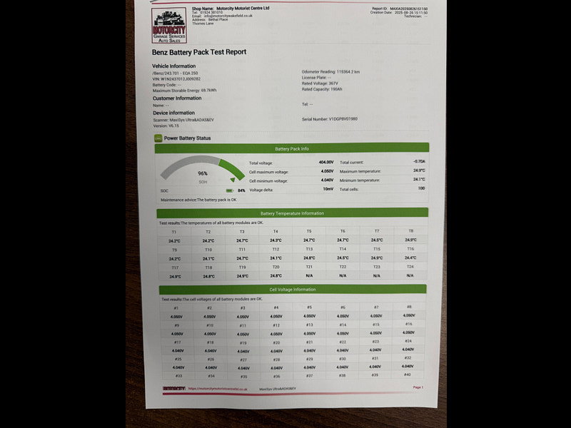 Mercedes-Benz EQA EQA 250 66.5kWh AMG Line Auto 5dr