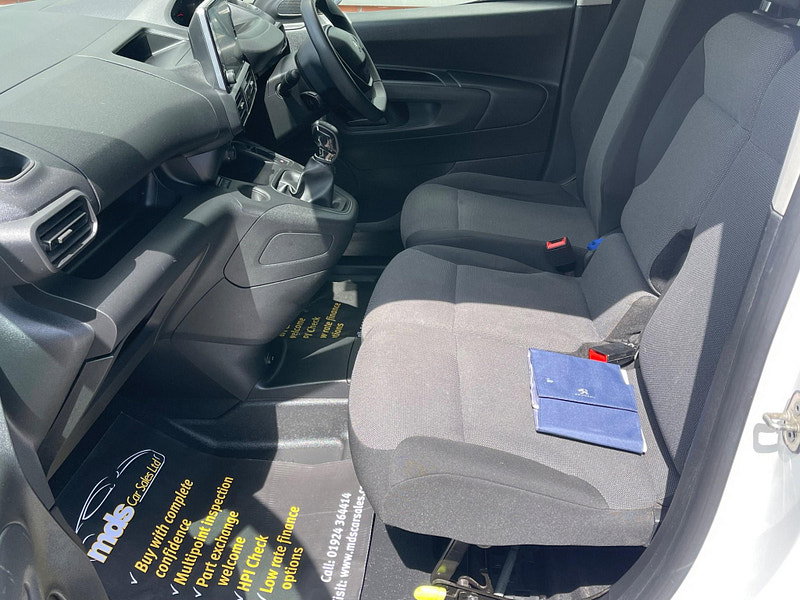 Peugeot Partner 1.5 BlueHDi 1000 Professional Standard Panel Van SWB Euro 6 (s/s) 5dr