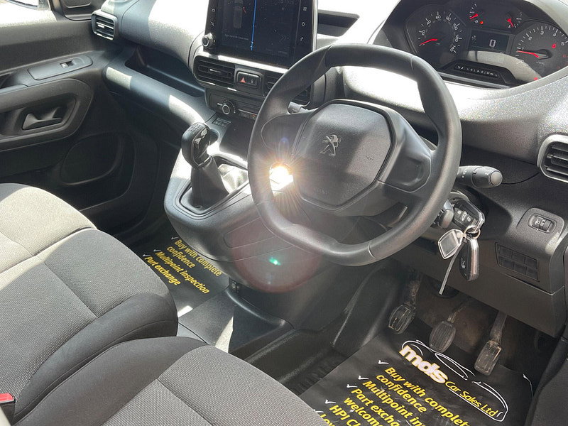 Peugeot Partner 1.5 BlueHDi 1000 Professional Standard Panel Van SWB Euro 6 (s/s) 5dr