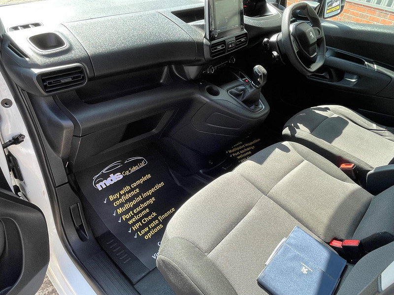 Peugeot Partner 1.6 BlueHDi 1000 Professional Standard Panel Van SWB Euro 6 (s/s) 5dr